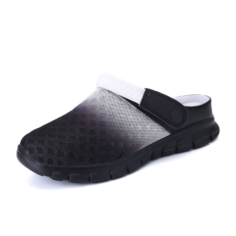 Breathable hole shoes