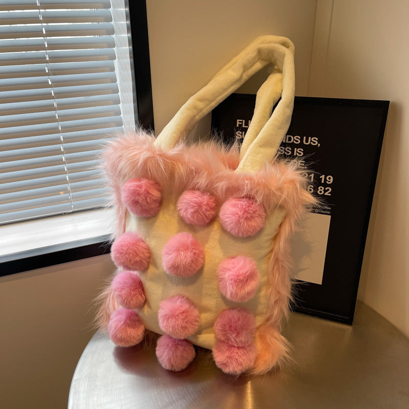 Cute Fashion Plush Bag Women