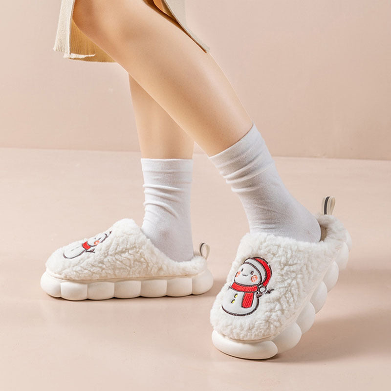 Cute Snowman Slippers -   - anassiri.com