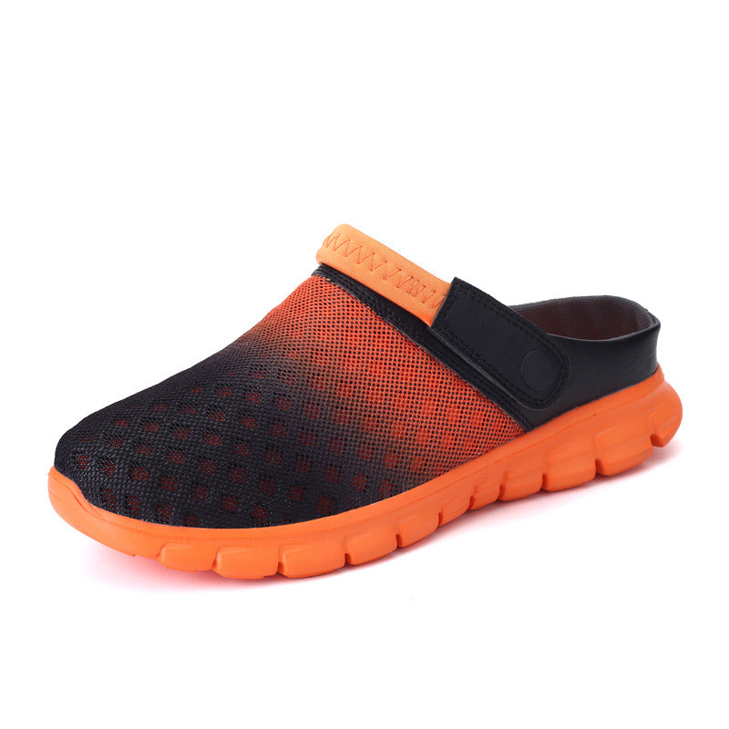 Breathable hole shoes