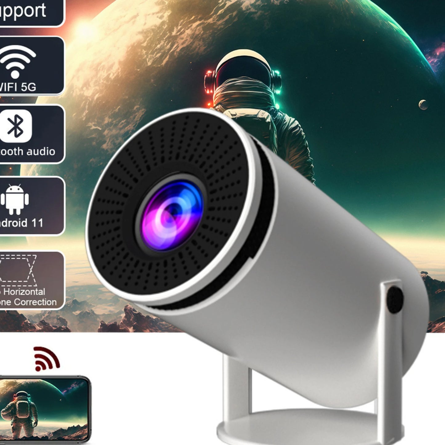 Hy300 HD Projector - for Your Home Cinema