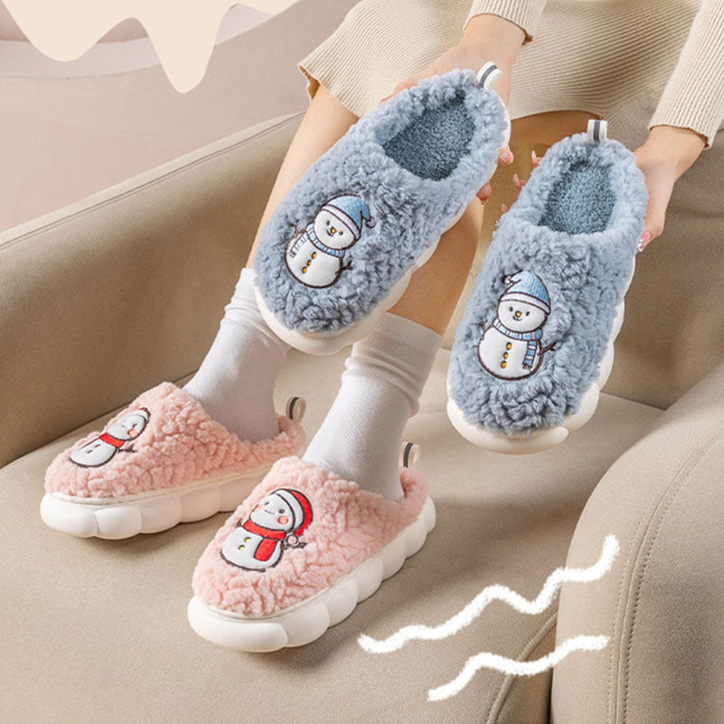 Cute Snowman Slippers -   - anassiri.com