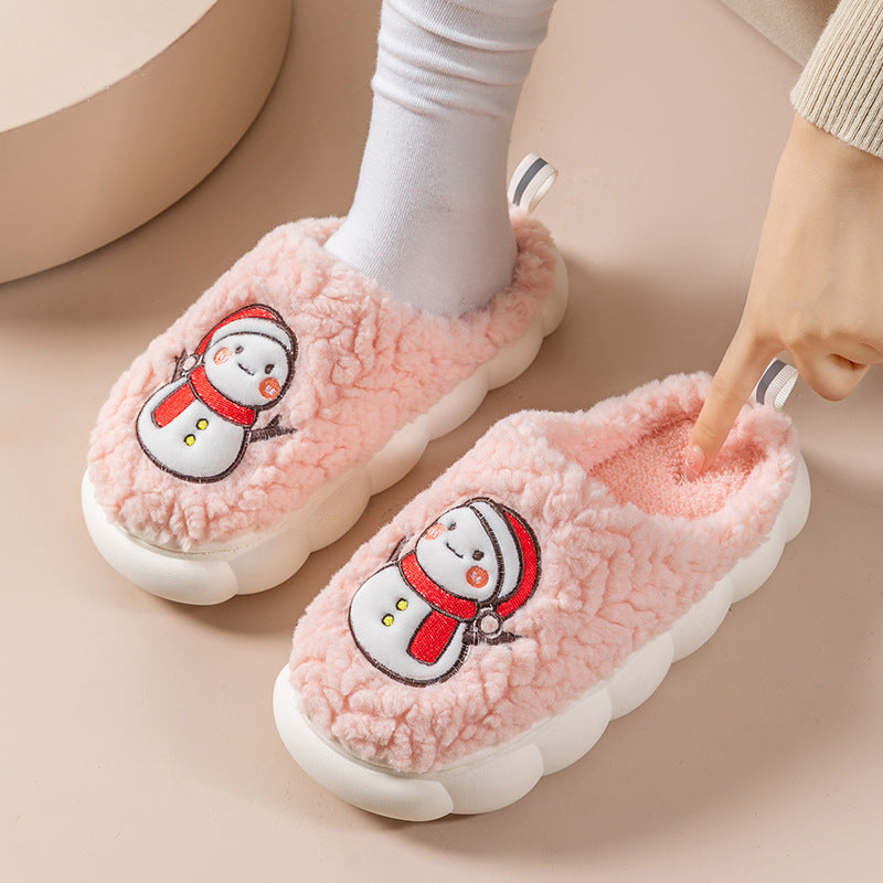 Cute Snowman Slippers -   - anassiri.com