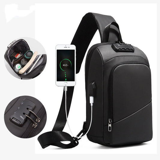 Anti-Theft Chest Bag with USB Charging anassiri.com