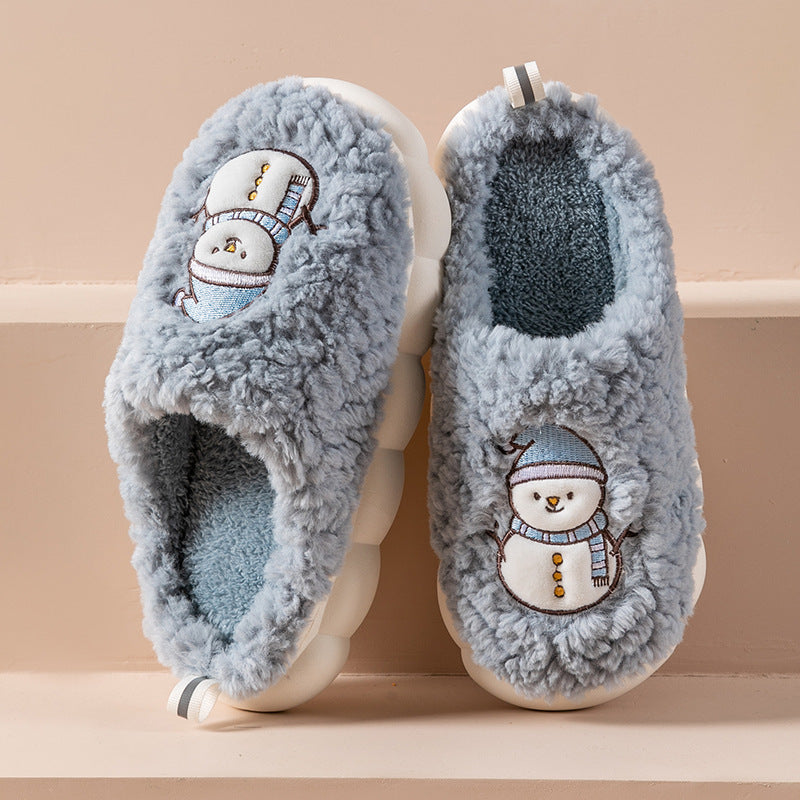 Cute Snowman Slippers -   - anassiri.com