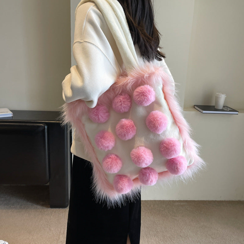 Cute Fashion Plush Bag Women