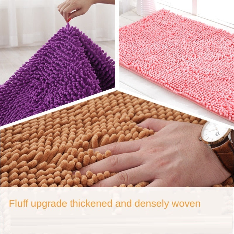 40 * 60 / 40*120CM set, absorbent microfiber bath mat, soft and fluffy bathroom mat, shower room carpet