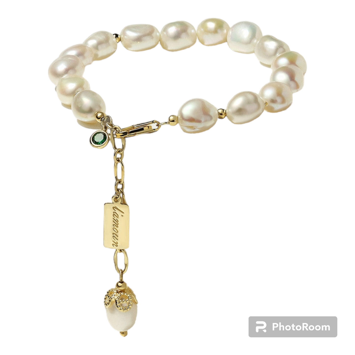 Natural Zircon Pearl Bracelet Luxury Jewelry