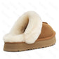 Winter Fur Slippers -  slippers - anassiri.com