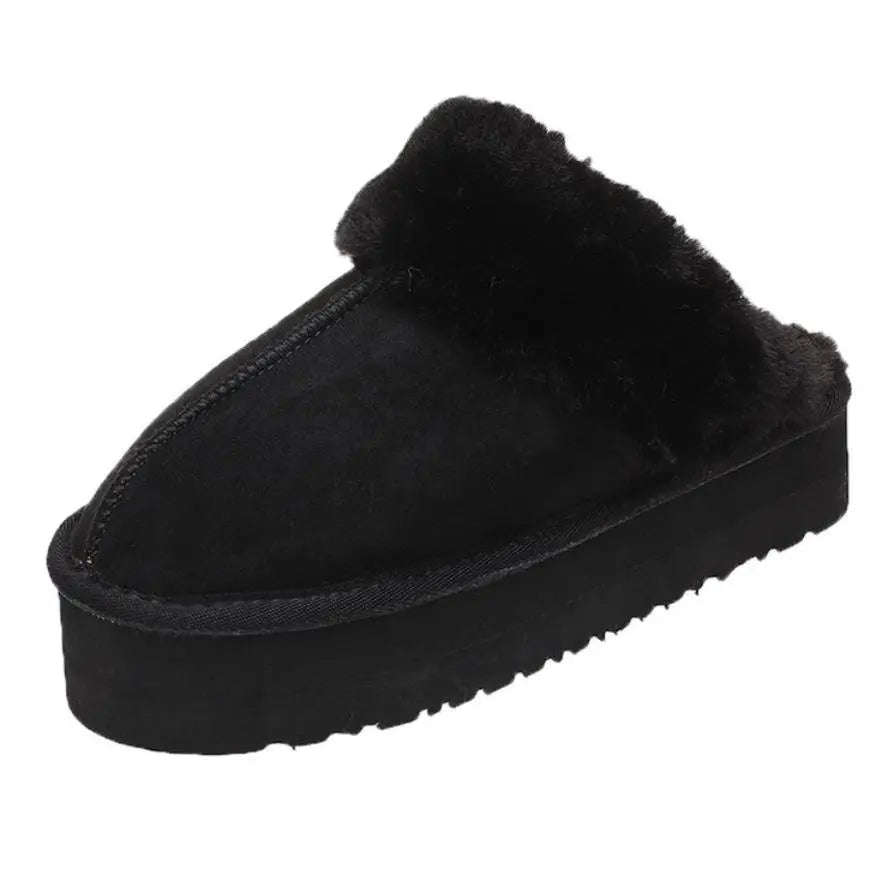 Winter Fur Slippers -  slippers - anassiri.com