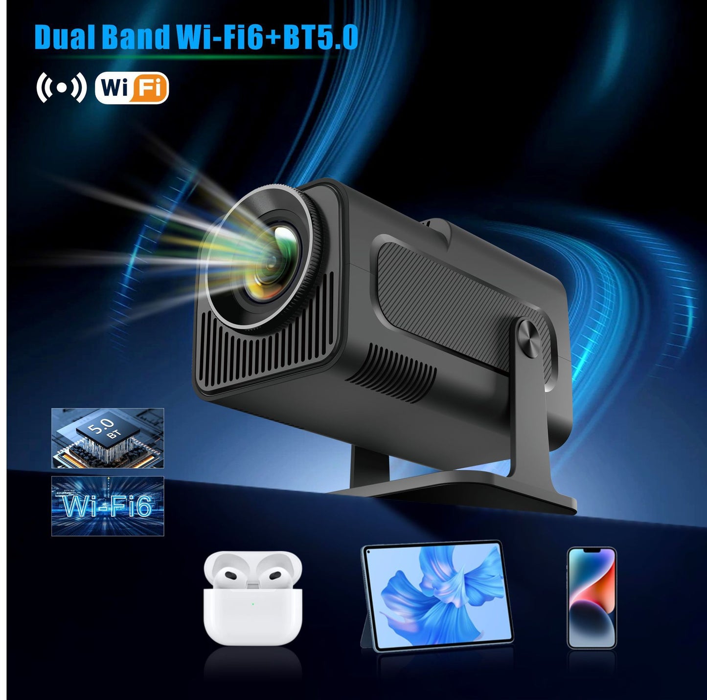 HY320 Android Smart Projector 1080p anassiri.com