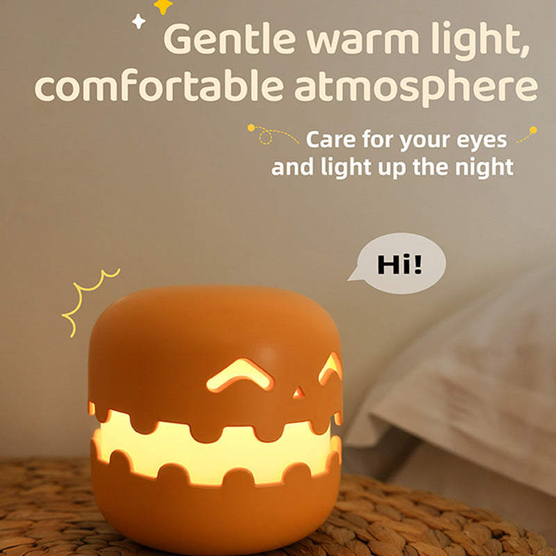 Pumpkin Lamp Bedside Halloween -  lampe - anassiri.com