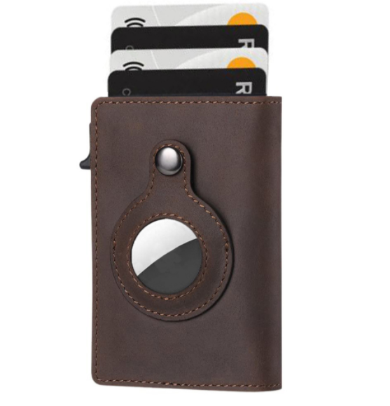 AirTag Wallet Anti Theft Bullet