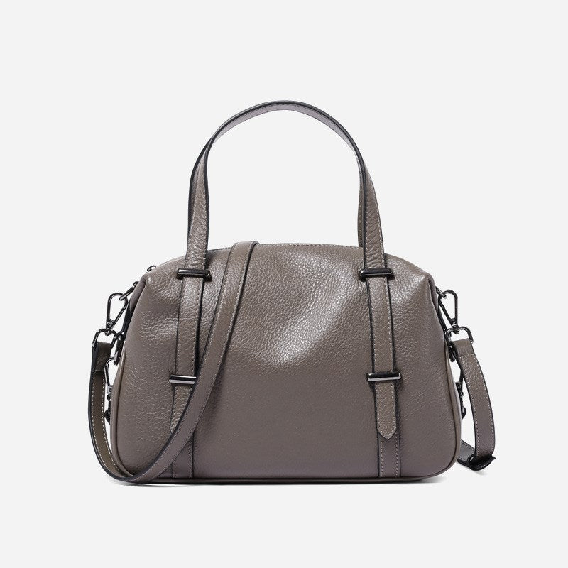 Leather shoulder messenger bag -  WOMEN BAGS - anassiri.com