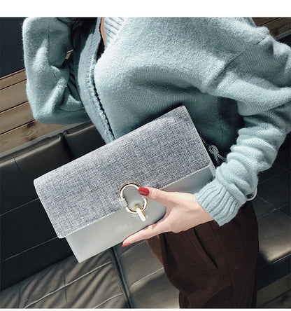 Fashion all-match temperament clutch