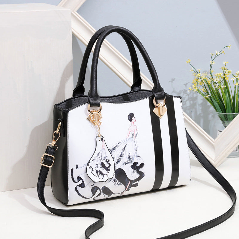 New female Korean style stereotyped sweet fashion handbag -  WOMEN BAGS - anassiri.com