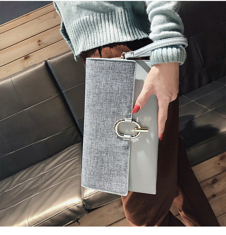 Fashion all-match temperament clutch