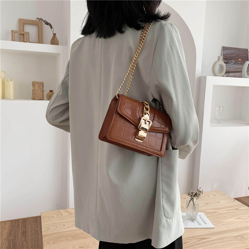 Western style chain small bag women