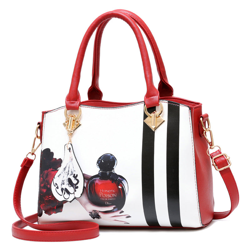 New female Korean style stereotyped sweet fashion handbag