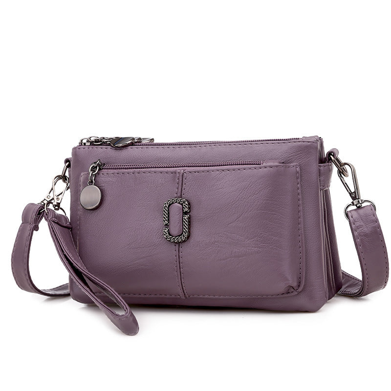 Fashion Crossbody Soft Leather Shoulder Bag