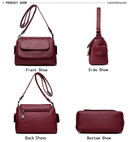 HOT Leather Bags Handbags Women