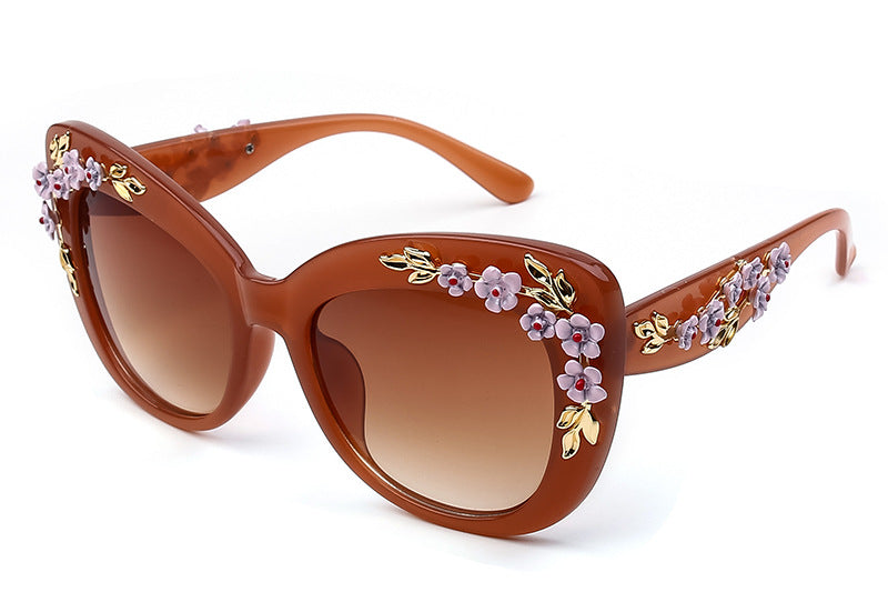 Women Sunglasses Flower -   - anassiri.com