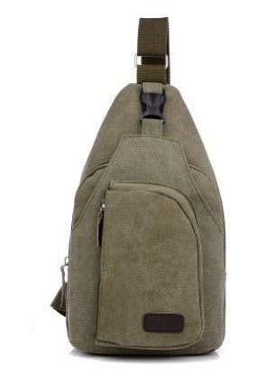 Men's chest, foreign trade, New Sports Leisure Canvas slanting bag, -  Crossbody Bags Men Multifunction - anassiri.com