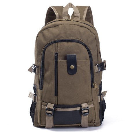 Men's Backpacks Canvas Backpack Student Bags -  Crossbody Bags Men Multifunction - anassiri.com