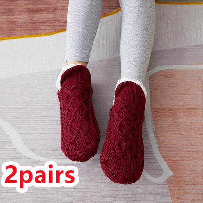 Winter Woolen Socks Women