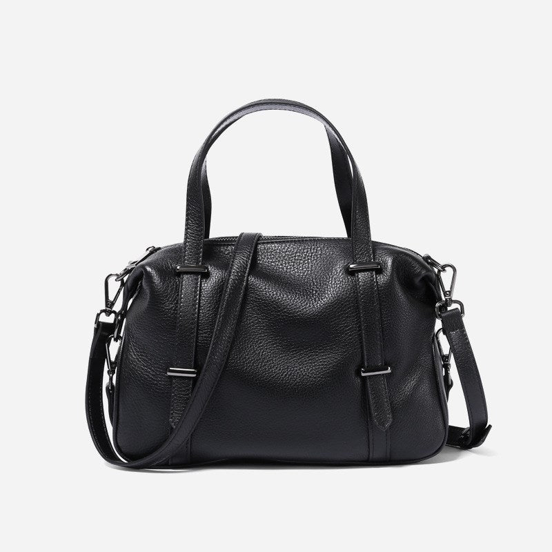 Leather shoulder messenger bag -  WOMEN BAGS - anassiri.com