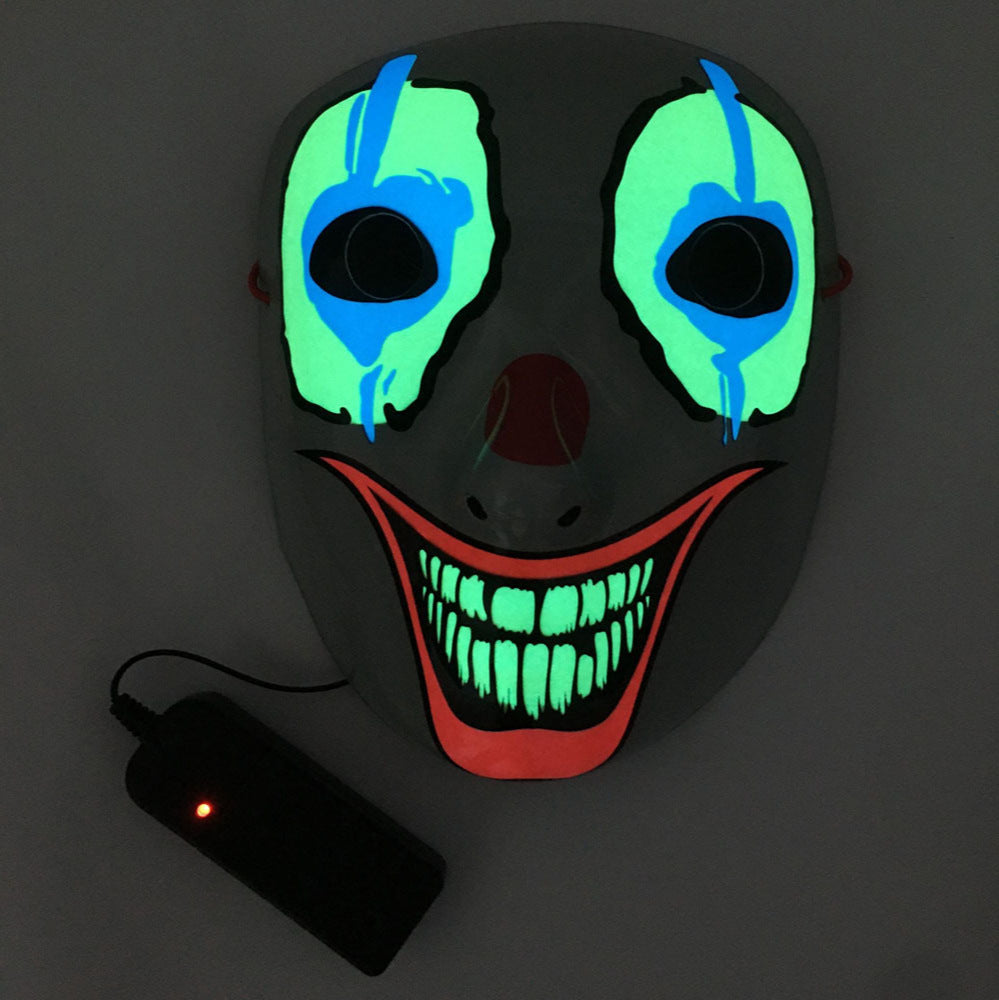 LED Mask Luminous Glowing Halloween