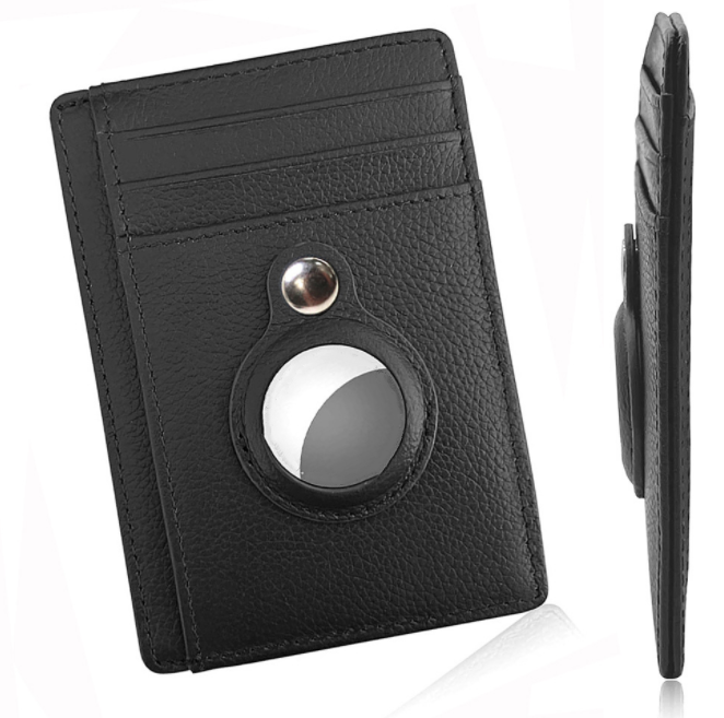 AirTag Wallet Anti Theft Bullet