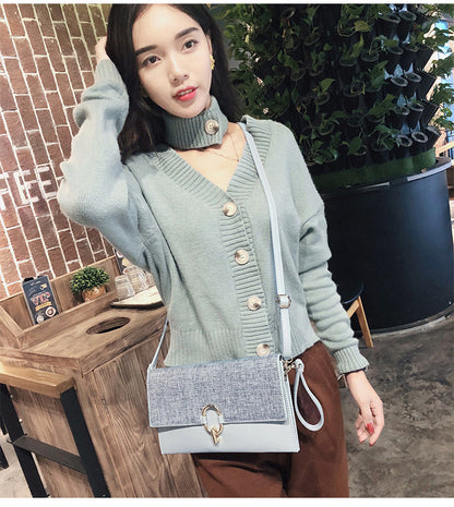 Fashion all-match temperament clutch