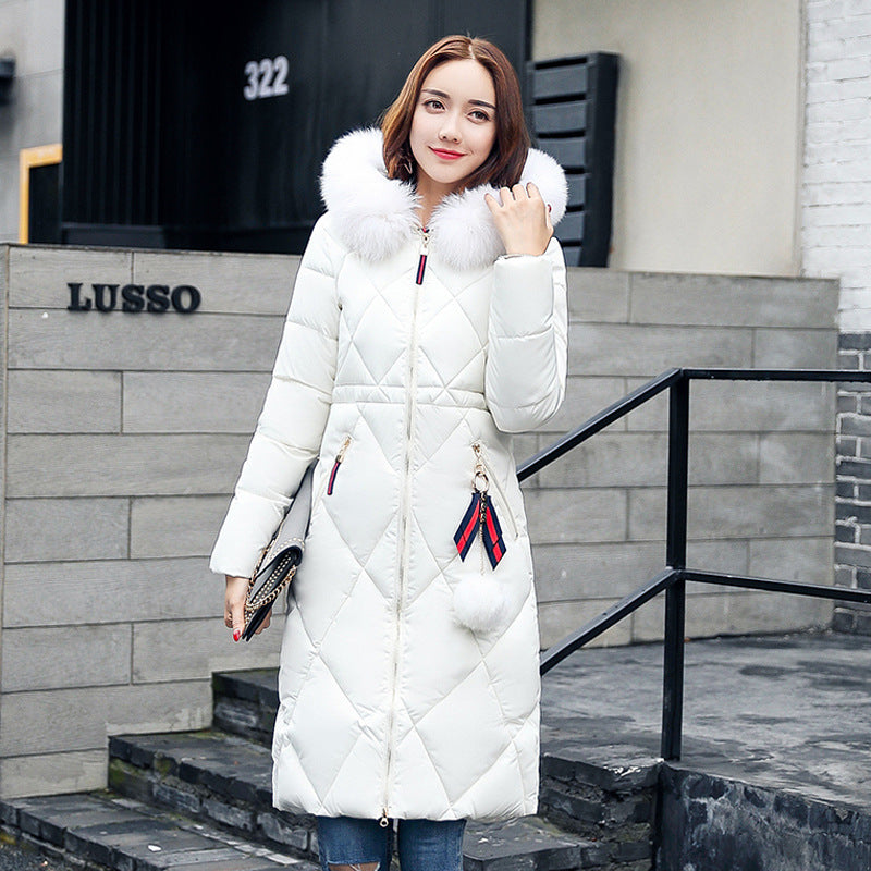 Long hooded padded down coat coat women -  Jacket Women - anassiri.com