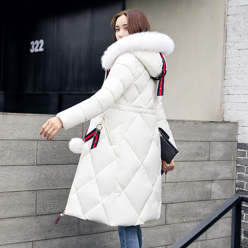 Long hooded padded down coat coat women -  Jacket Women - anassiri.com