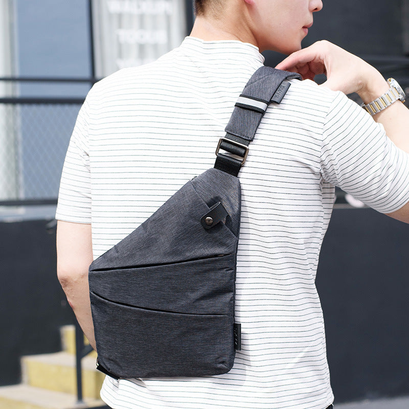 Digital canvas bag for men's -  Crossbody Bags Men Multifunction - anassiri.com