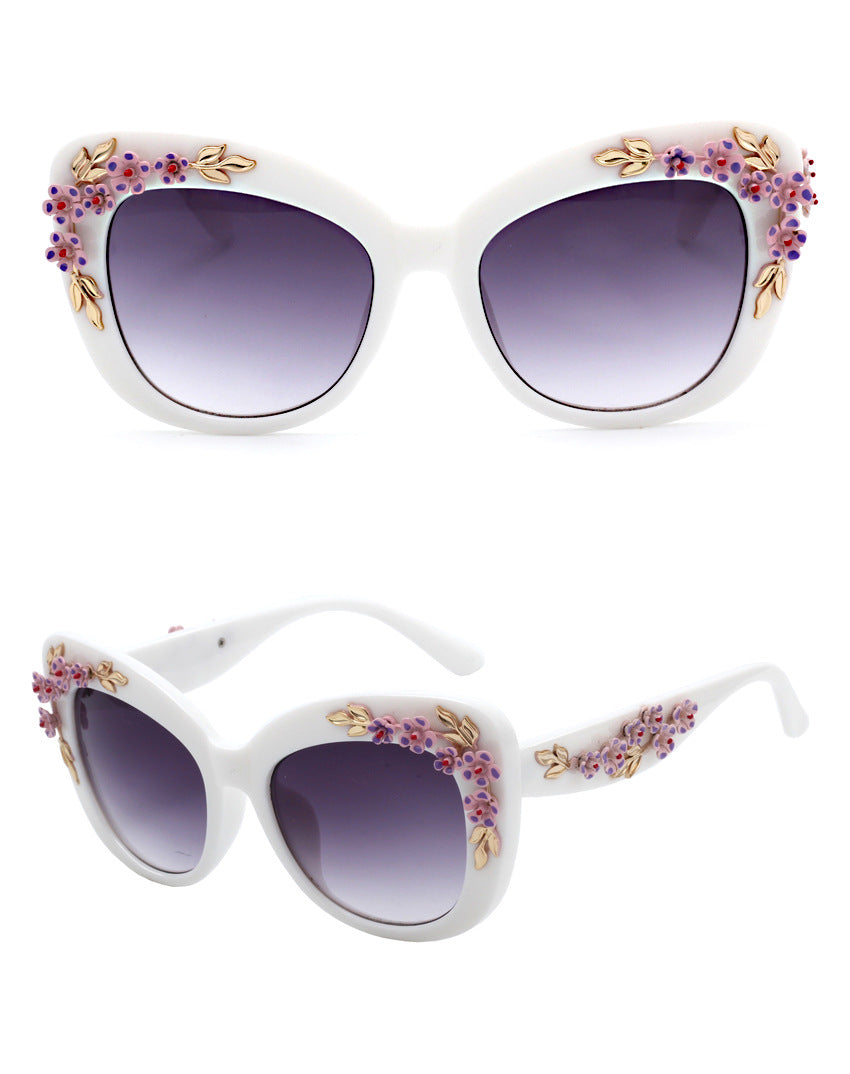 Women Sunglasses Flower -   - anassiri.com