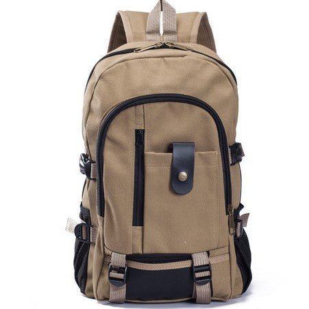 Men's Backpacks Canvas Backpack Student Bags -  Crossbody Bags Men Multifunction - anassiri.com