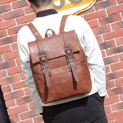 Casual business men's single shoulder backpack