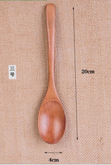 Japanese style honey scoop cuisine spoon