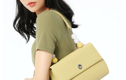 Leather Commuter Versatile One Shoulder Handheld Underarm Bag