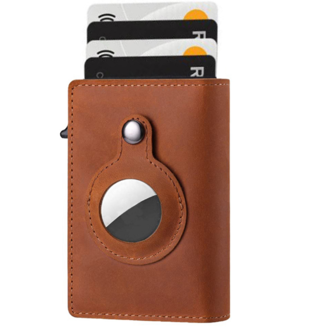 AirTag Wallet Anti Theft Bullet