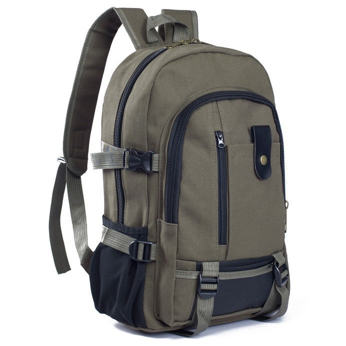 Men's Backpacks Canvas Backpack Student Bags -  Crossbody Bags Men Multifunction - anassiri.com