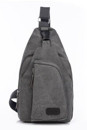 Men's chest, foreign trade, New Sports Leisure Canvas slanting bag, -  Crossbody Bags Men Multifunction - anassiri.com