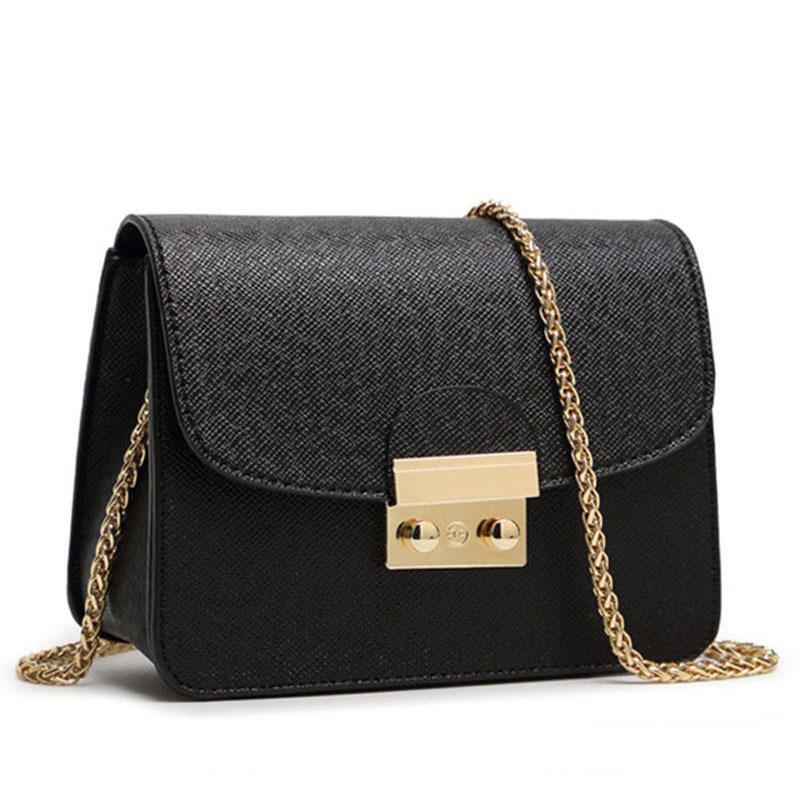 Chain ladies shoulder bag