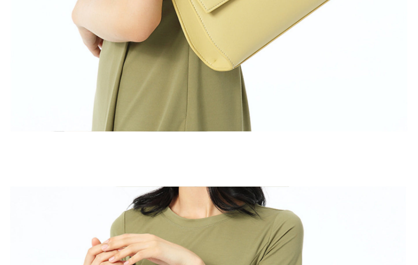 Leather Commuter Versatile One Shoulder Handheld Underarm Bag