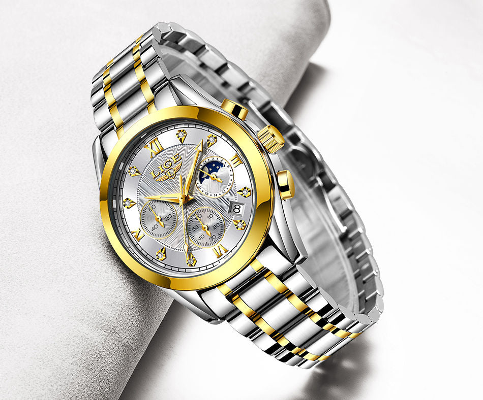 LIGE Fashion Women Watches -   - anassiri.com