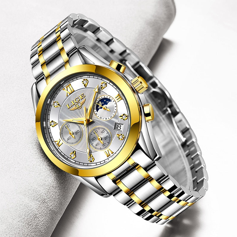 LIGE Fashion Women Watches -   - anassiri.com