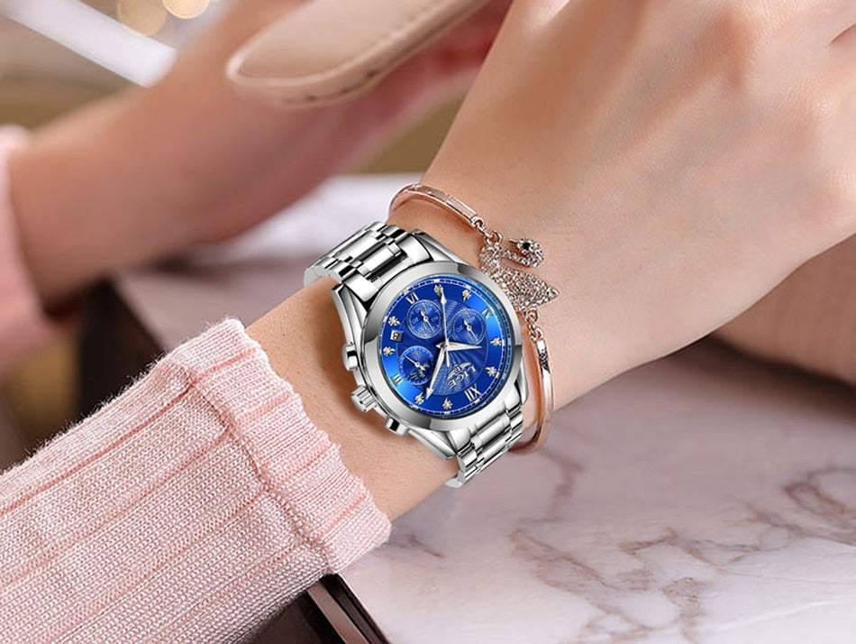 LIGE Fashion Women Watches -   - anassiri.com