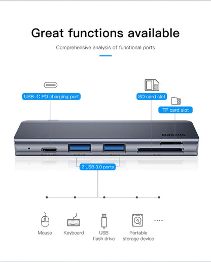 Baseus USB C HUB to Multi USB